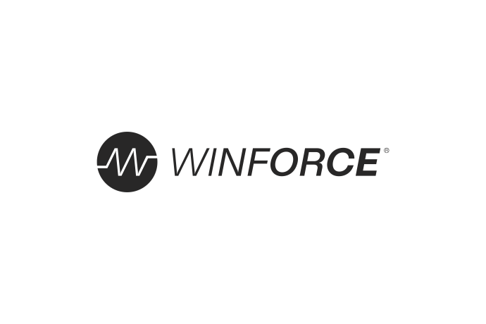 WINFORCE Logo von Winforce: Verpflegungspartner des Engadin Radmarathons