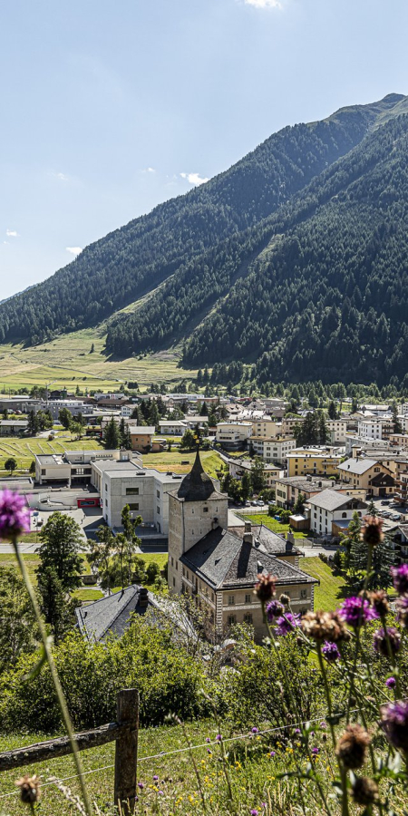 Zernez im Engadin.