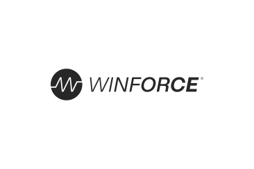 Logo von Winforce: Verpflegungspartner des Engadin Radmarathons 